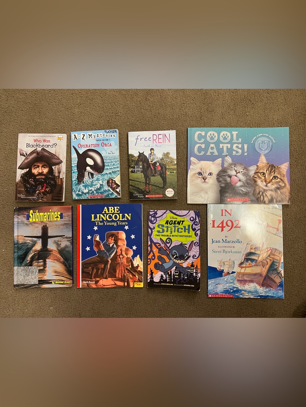 Lot of 8 Children’s Books